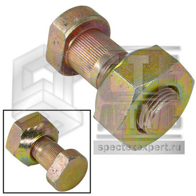 Шпилька ступицы управляемого моста Hangcha CPCD40-50 (с гайкой)