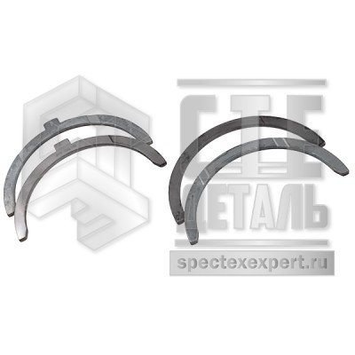 Полукольца коленвала Toyota 2J