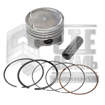 Поршень Mitsubishi 4G63 (0.5) (в сборе с кольцами)