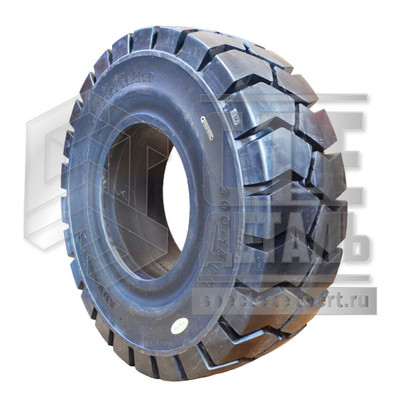 Шина цельнолитая 300-15 Advance (с буртом)