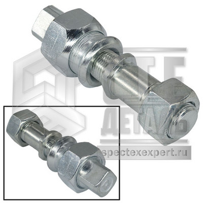 Шпилька ступицы ведущего моста Hangcha CPCD50-70 (R-series) в сборе с  футорокой и гайкой