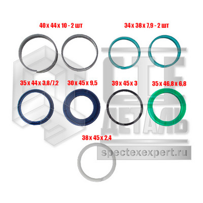 Ремкомплект цилиндра подъема Mitsubishi FD15-18K (9417400018)