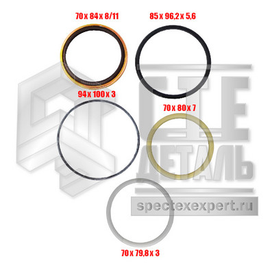 Ремкомплект цилиндра подъема Mitsubishi FD15-30 (9415100018)