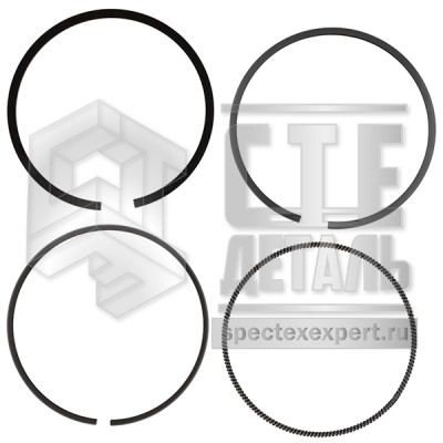 Кольца поршневые Yanmar 4TNV88 (STD)