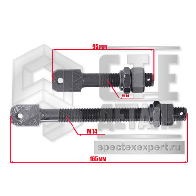 Болт цепи TCM FHD15T3 ( комплект длинный + короткий + гайки)