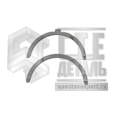 Полукольца коленвала DB3.3 (0.25) Doosan D20-33 (2шт. в к-те)