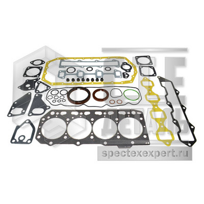 Комплект прокладок двигателя Yanmar 4TNE88;4D88E (паронит)