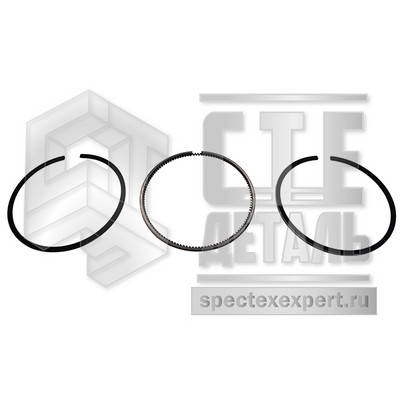 Кольца поршневые Cummins QSB3.3 (std) (комплект на поршень)