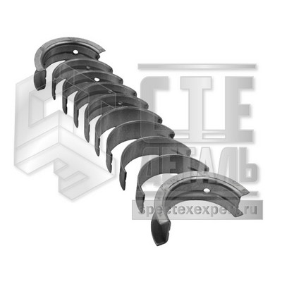 Вкладыши коренные Mitsubishi S4L2 (0.25)