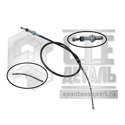 Трос стояночного тормоза Jungheinrich DFG425 (LH)