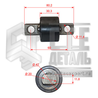 Ролик каретки боковой TCM FD30T3Z