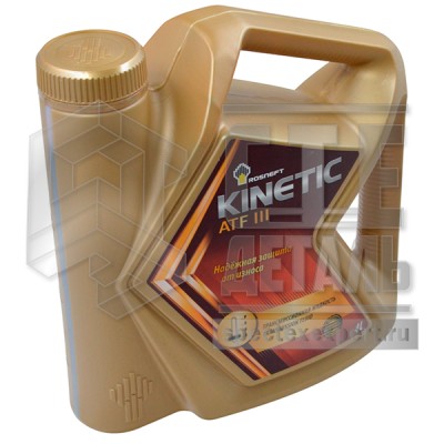 Масло трансмиссионное Rosneft Kinetic ATF III 4 л