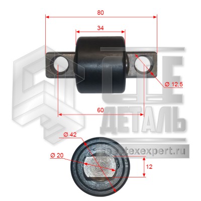 Ролик упорный мачты JAC CPC(Q)D10-18