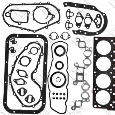 Комплект прокладок двигателя Nissan K15;K21;K25 (паронит)