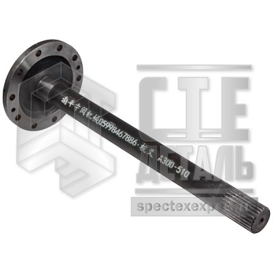 Полуось ведущего моста Hangcha CPCD30-35-R, A