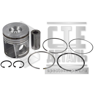Поршень Perkins 1104C/1104D (0.5) в к-те с кольцами