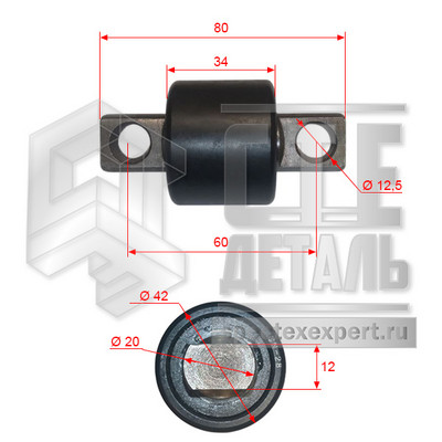Ролик упорный мачты JAC CPC(Q)D10-18